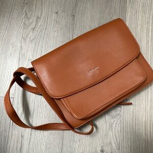 PIXEL MOOD - Crossbady Brown Vegan Leather Crossbody